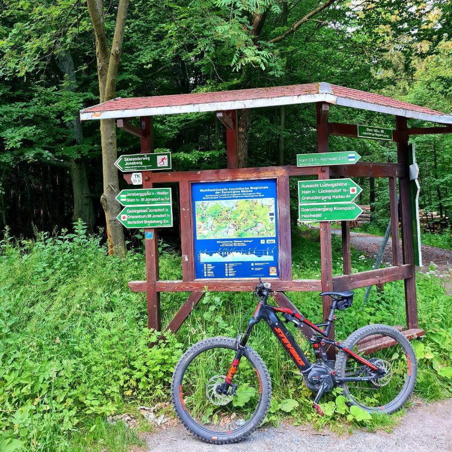 Urlaubsdomizil Am Toepfer - Ferienwohnungen In Olbersdorf Exterior foto
