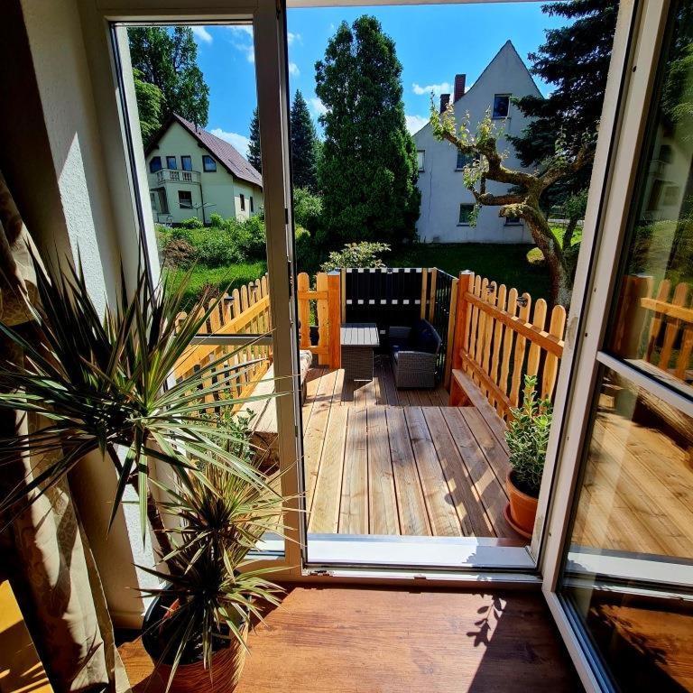 Urlaubsdomizil Am Toepfer - Ferienwohnungen In Olbersdorf Exterior foto